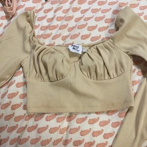 Princess Polly us size 6 crop top
